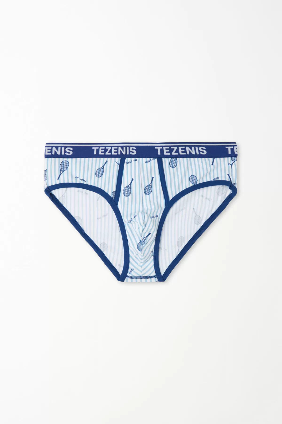 Tezenis Intimo Uomo - Slip Comodi in Puro Cotone con Ricamo Logo, Design Essenziale
