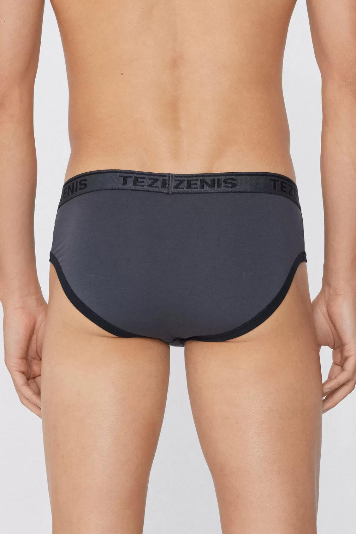 Tezenis Intimo Uomo - Mutande Classiche in Puro Cotone con Bordi Colorati e Logo Ricamato

(：，，，