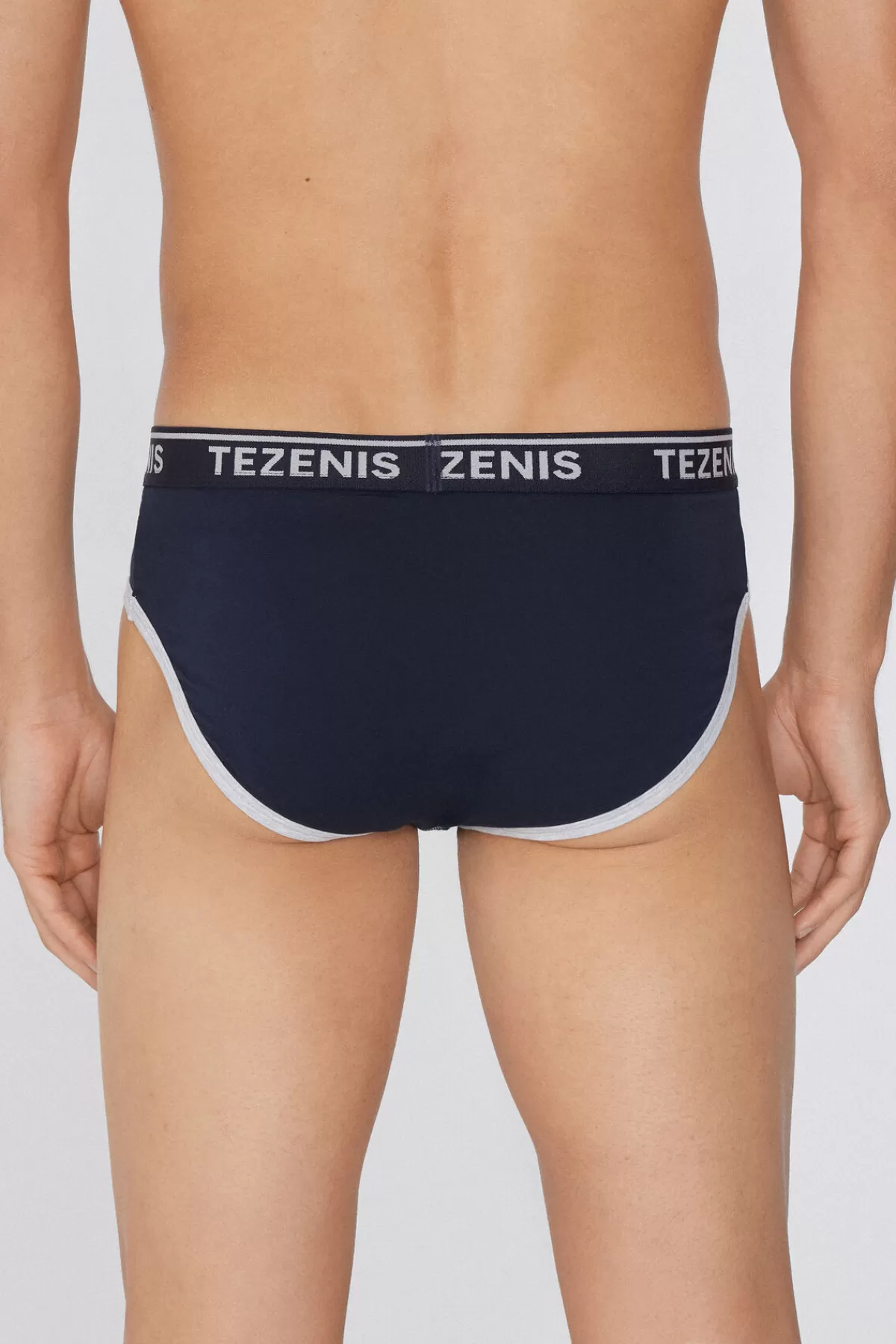 Intimo Uomo Tezenis - Boxer in Puro Cotone con Dettagli Colorati e Ricamo Logo