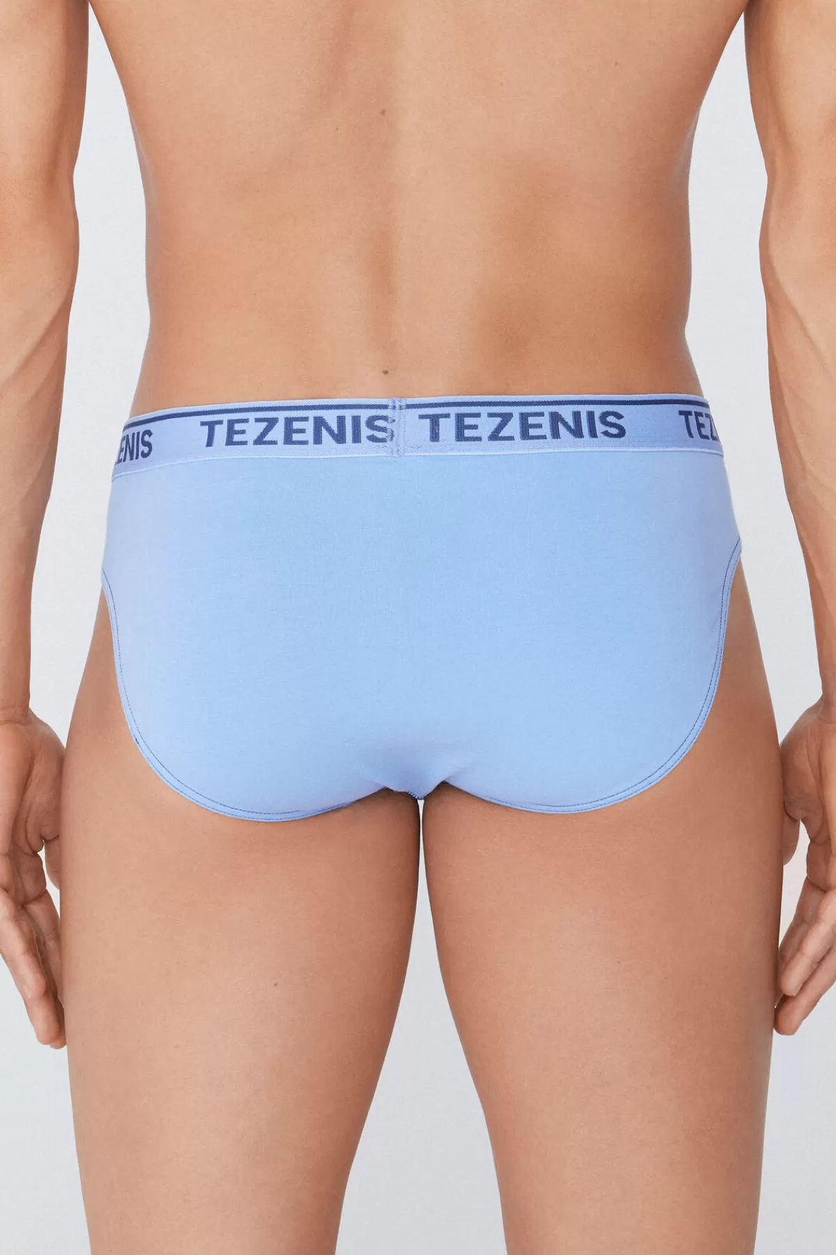 Tezenis Mutande Uomo in Puro Cotone con Dettaglio Cuciture Contrastanti e Logo Ricamato - Comode per Tutti i Giorni