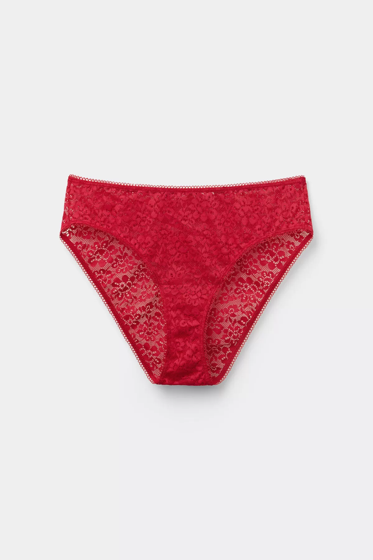 Tezenis Mutandine Eleganti in Pizzo Ecologico - Intimo Donna Confortevole con Rifiniture Sostenibili