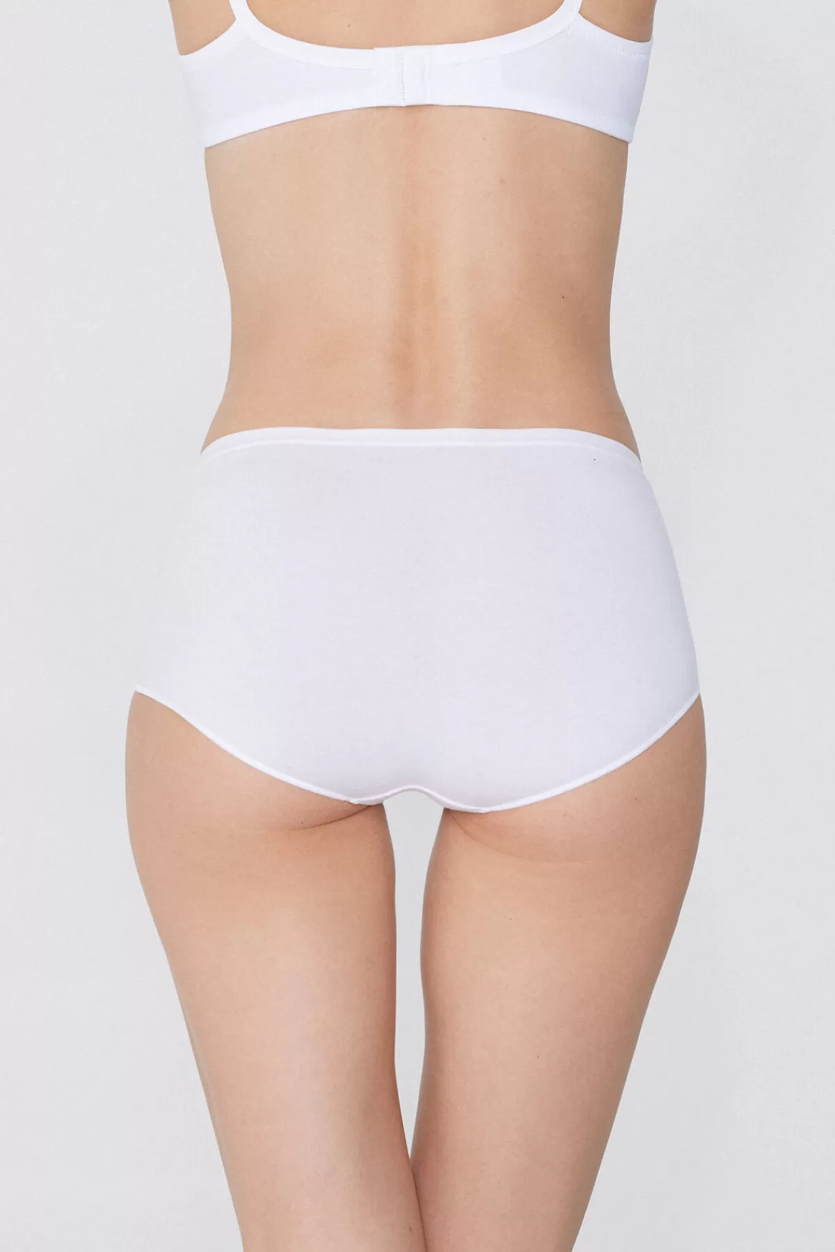 Intimo Femminile Tezenis Life Alta con Rifiniture in Pizzo - Mutandine Comfort in Tessuto Morbido con Fascia Adattabile