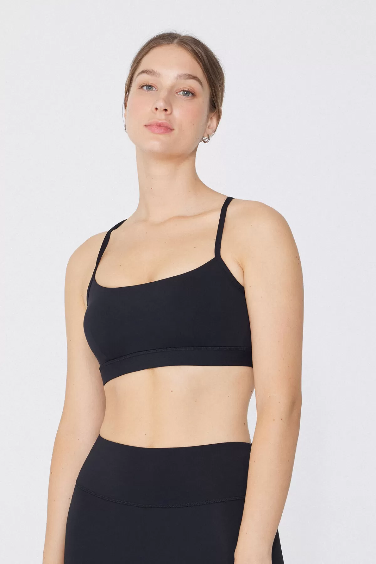 Tezenis Top Sportivo Donna con Spalline Sottili - Imbottito e Confortevole per Allenamenti