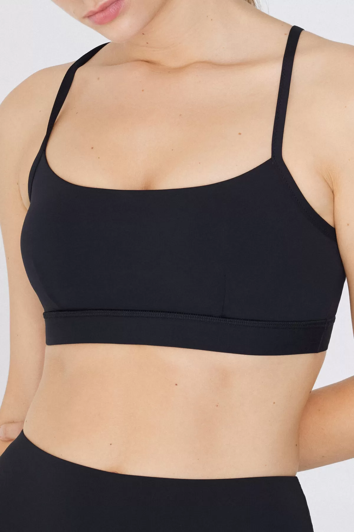 Tezenis Top Sportivo Donna con Spalline Sottili - Imbottito e Confortevole per Allenamenti