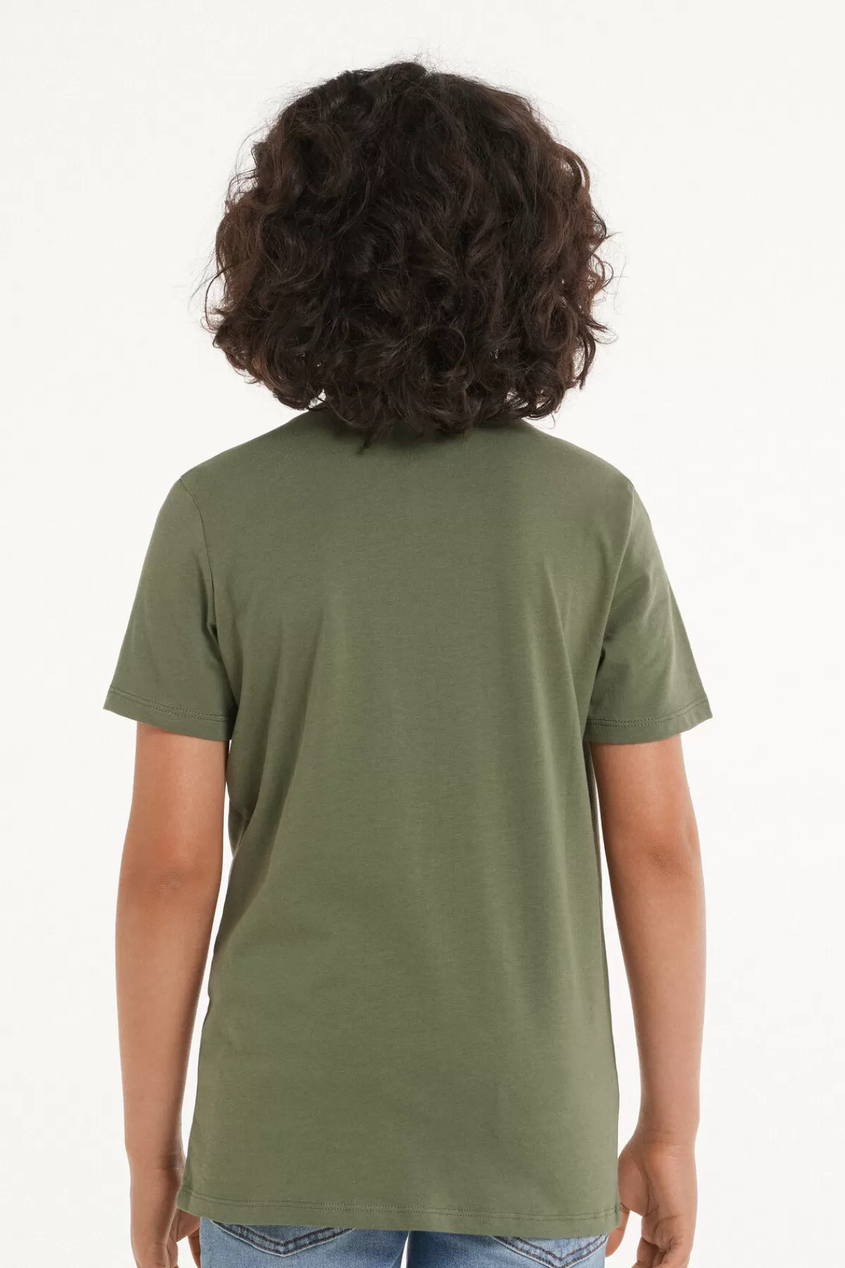 Maglietta Essential Girocollo Tezenis - Puro Cotone 100% per Bambini, Comoda e Morbida - Unisex per Maschietti e Femminucce