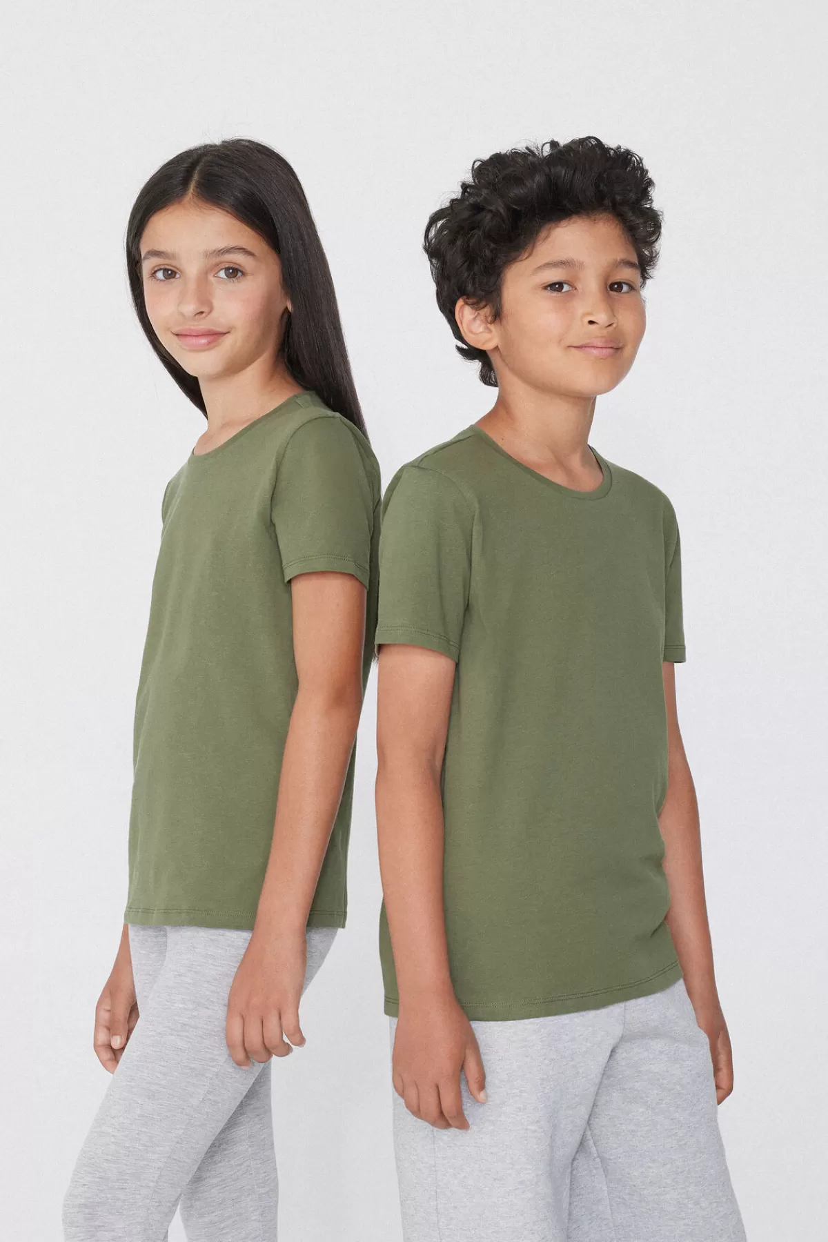 Maglietta Essential Girocollo Tezenis - Puro Cotone 100% per Bambini, Comoda e Morbida - Unisex per Maschietti e Femminucce