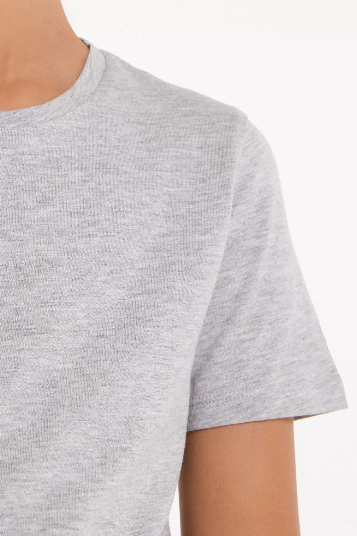 Tezenis Maglietta Unisex per Bambini - Girocollo Basic in Puro Cotone 100%, Morbida e Confortevole per Tutto il Giorno