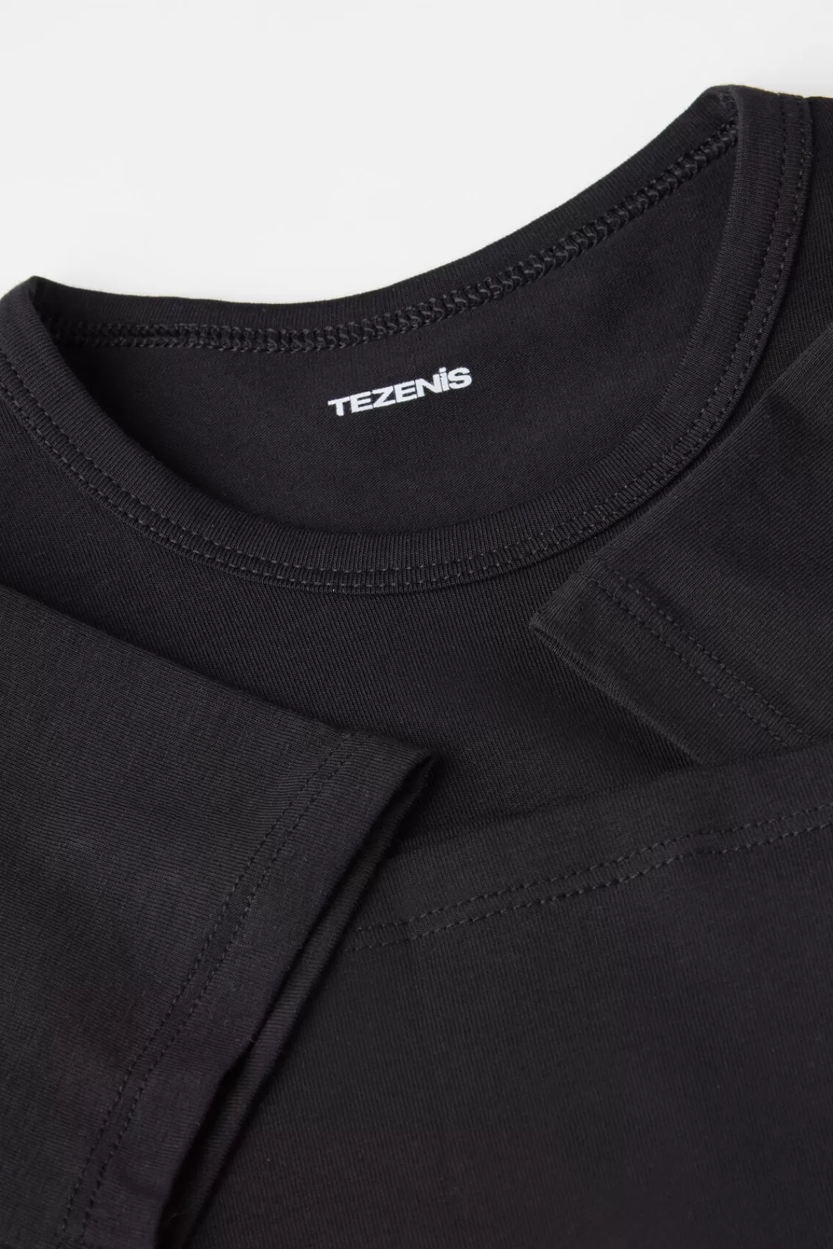 Tezenis Maglietta Essential per Bambini: Girocollo Comodo in Morbido Cotone Elasticizzato Unisex