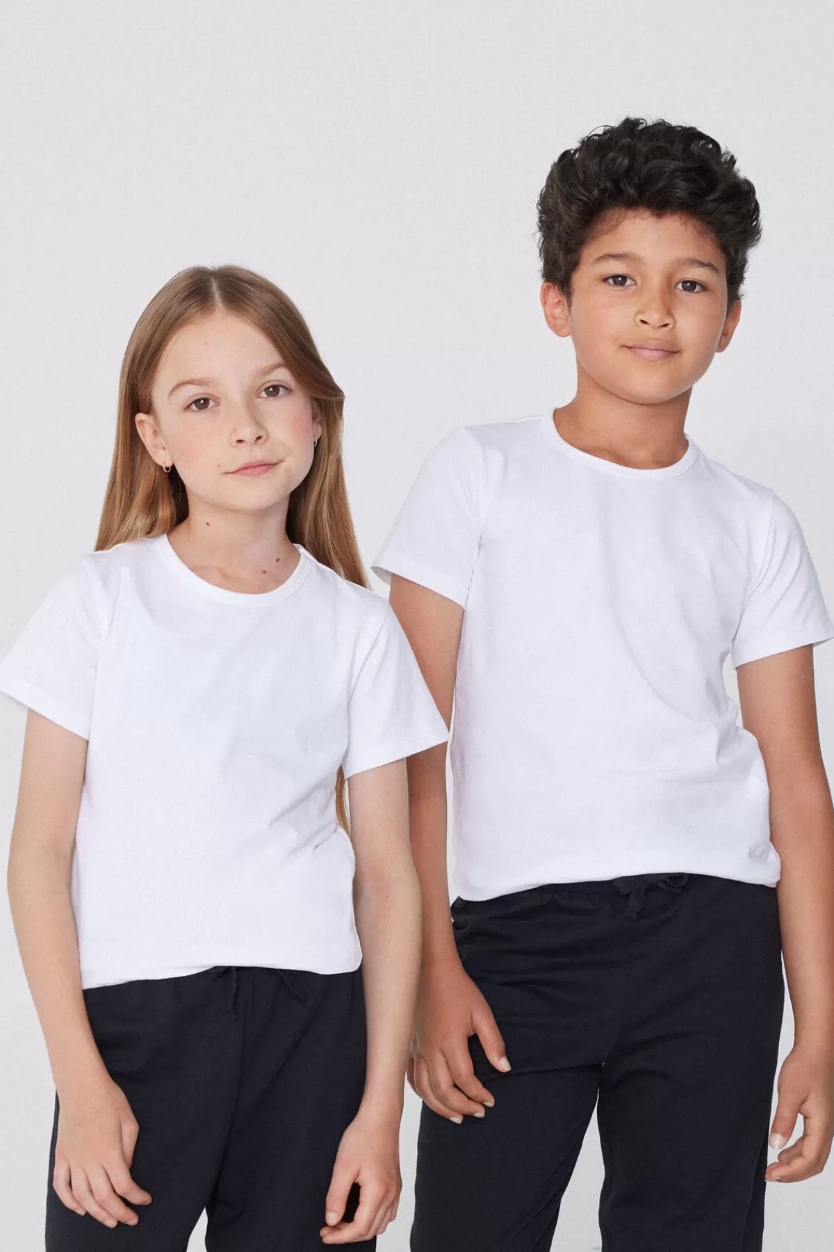 Tezenis Maglietta Essentials Girocollo in Cotone Elasticizzato Unisex per Bambini