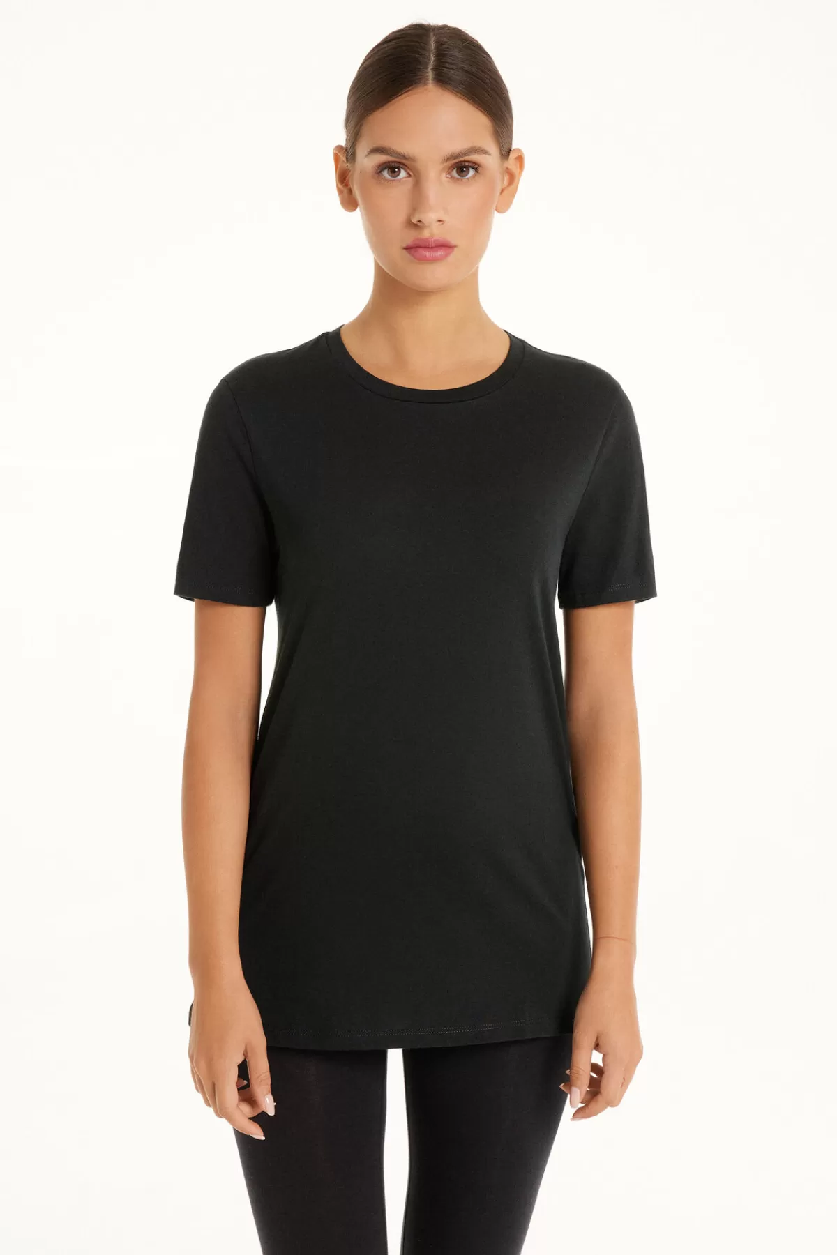 Maglietta Essentials in Tessuto Jersey - Linea Donna Tezenis