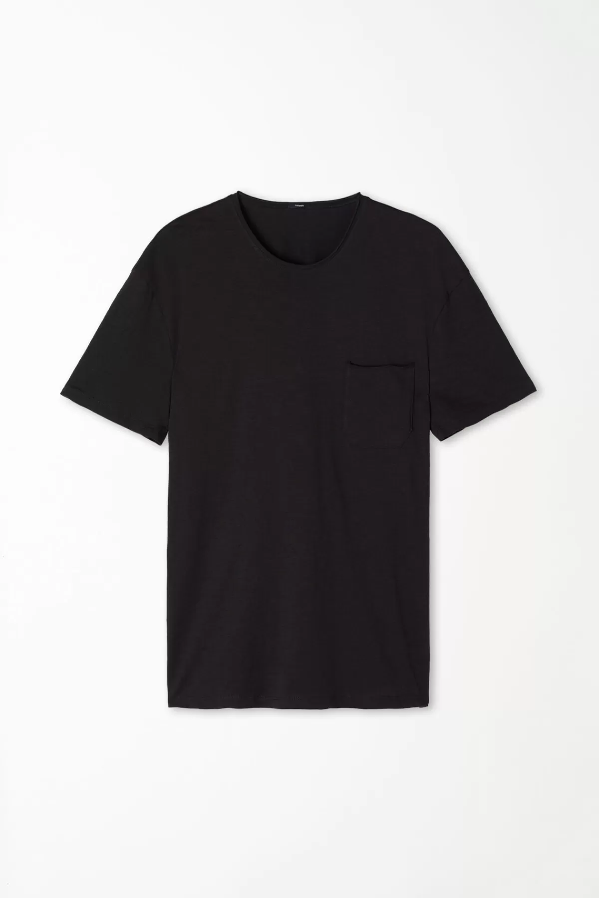 Tezenis Maglietta Uomo Cotone Morbido con Taschino Frontale - T-Shirt Casual da Giorno