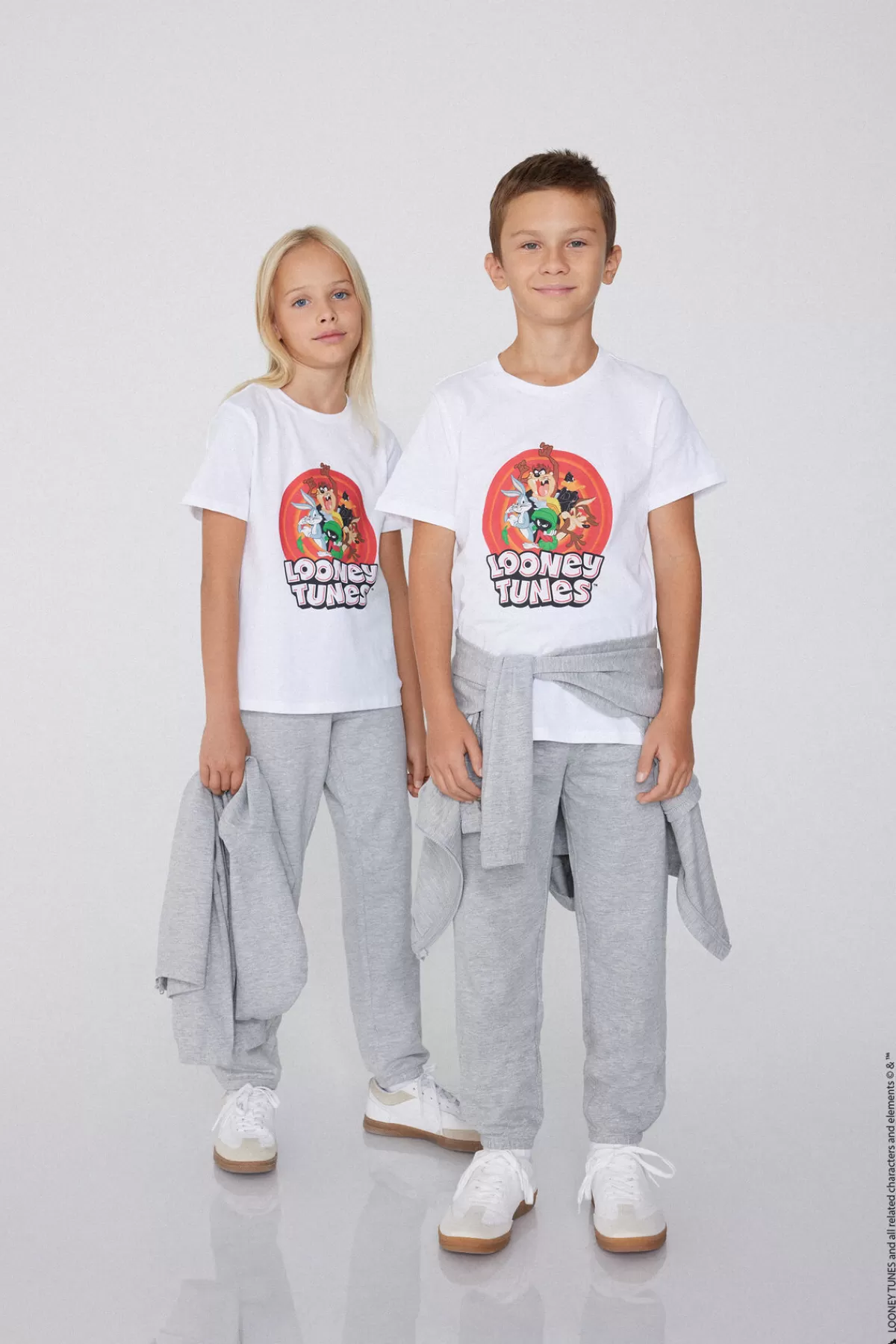 Maglietta Unisex Bambini Looney Tunes - Tezenis Collection Divertente con Stampa Iconica Cartoni