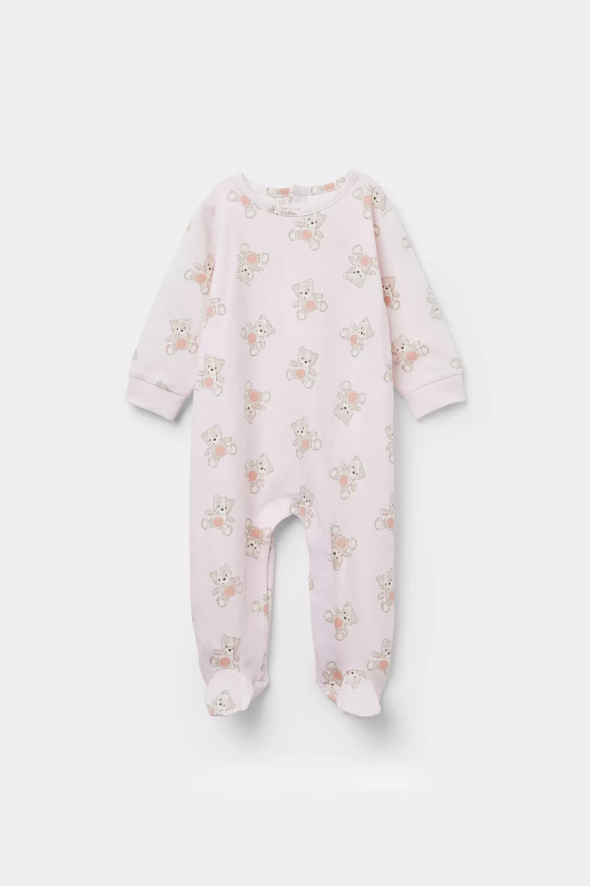 Tezenis Tutina Morbida con Piedini per Neonati - Manica Lunga in Cotone 100% per il Massimo Conforto del Tuo Bebè