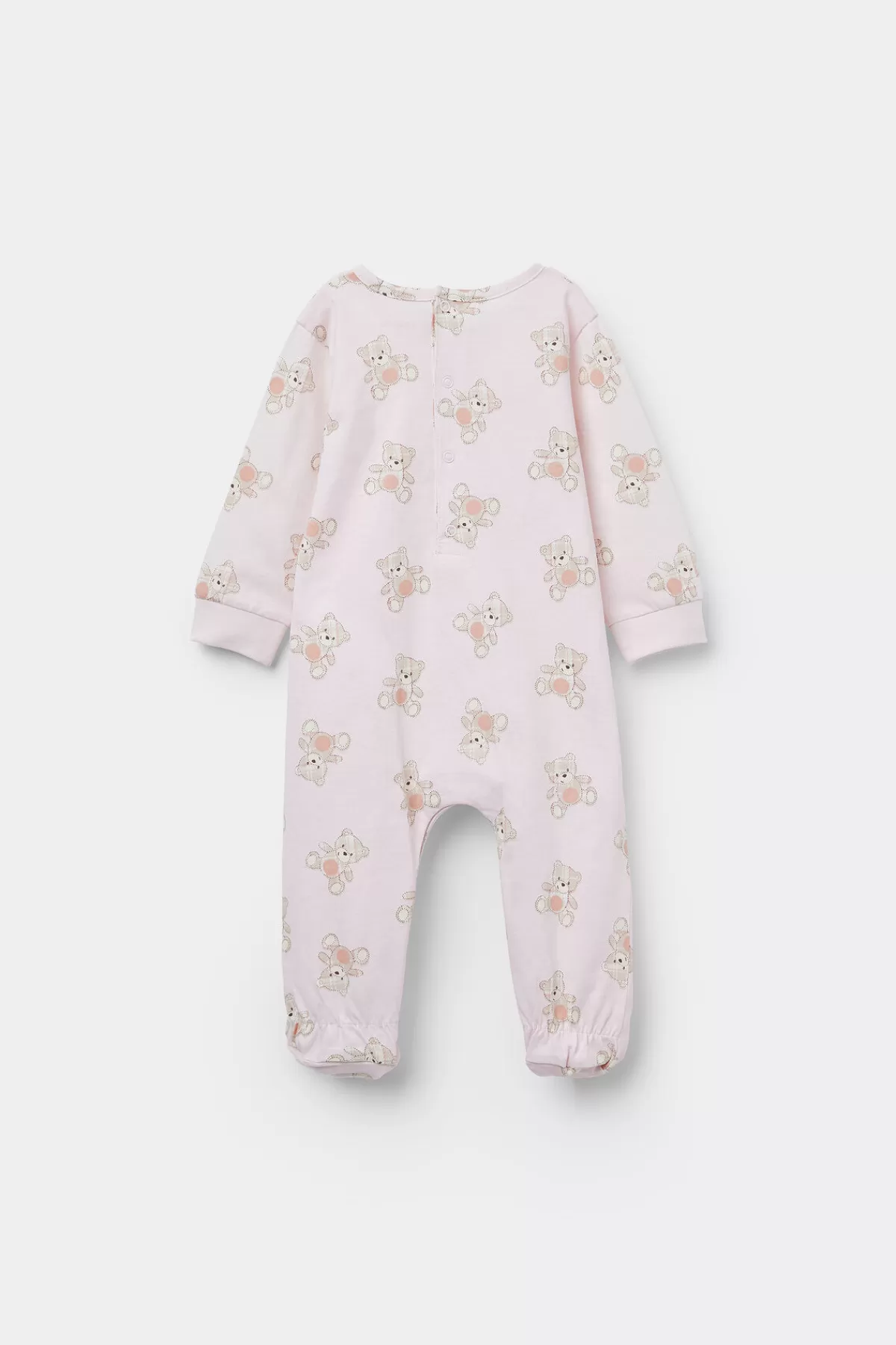 Tezenis Tutina Morbida con Piedini per Neonati - Manica Lunga in Cotone 100% per il Massimo Conforto del Tuo Bebè