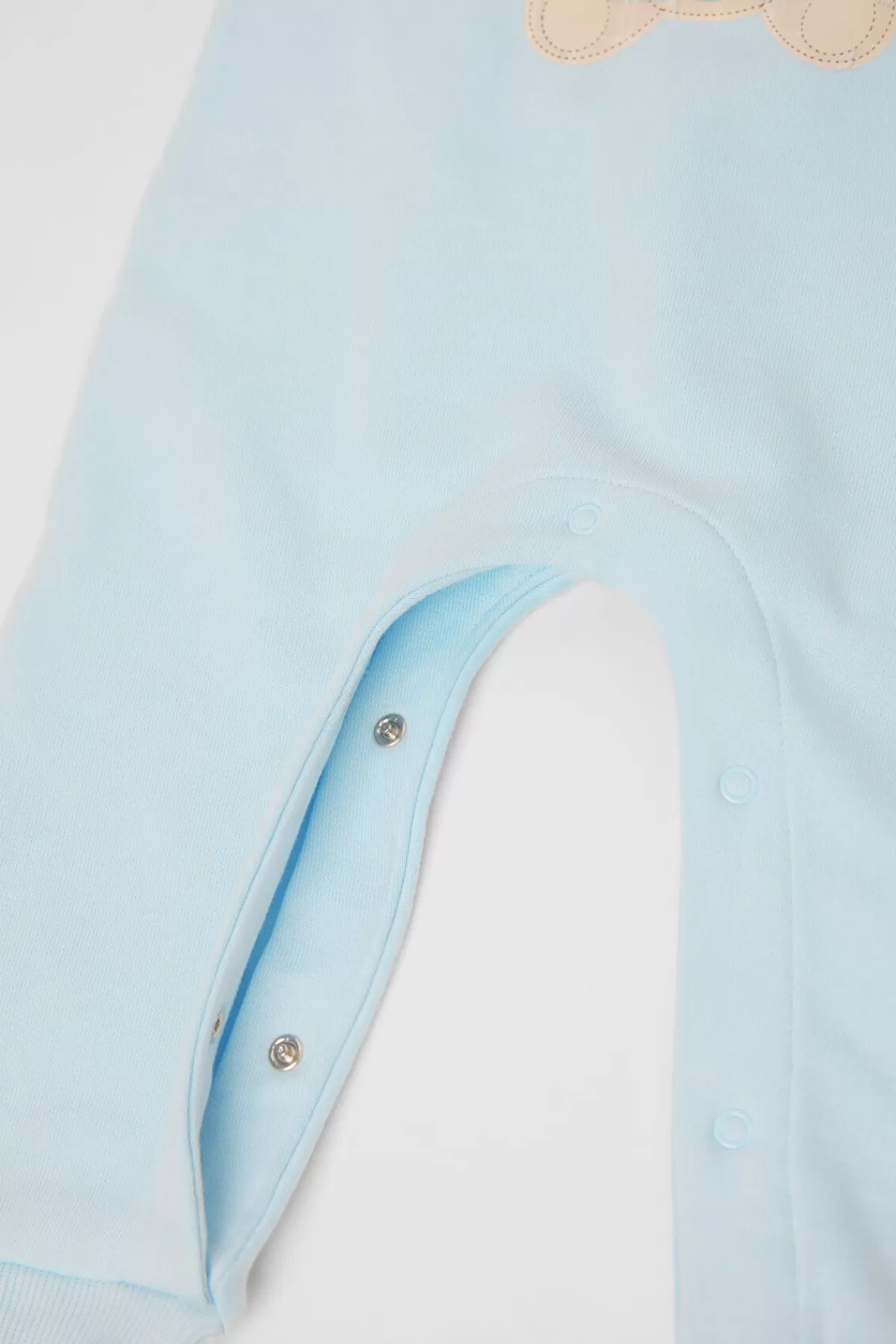 Tezenis Tutina con Maniche Lunghe per Neonati - Felpa in Cotone Spesso, Morbida e Confortevole