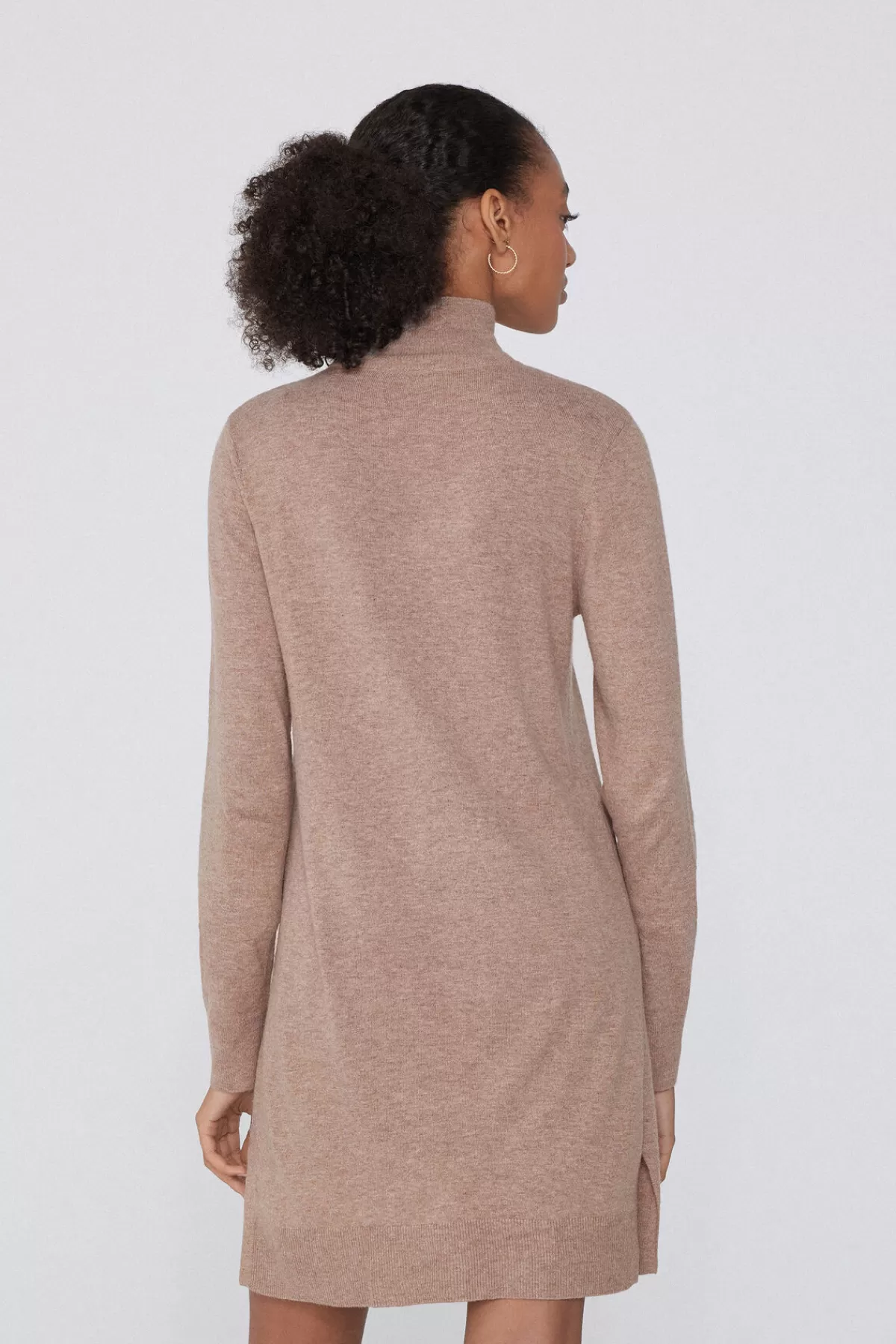 Vestito Invernale Donna a Collo Alto Tezenis con Lana Morbida - Caldo ed Elegante per la Stagione Fredda