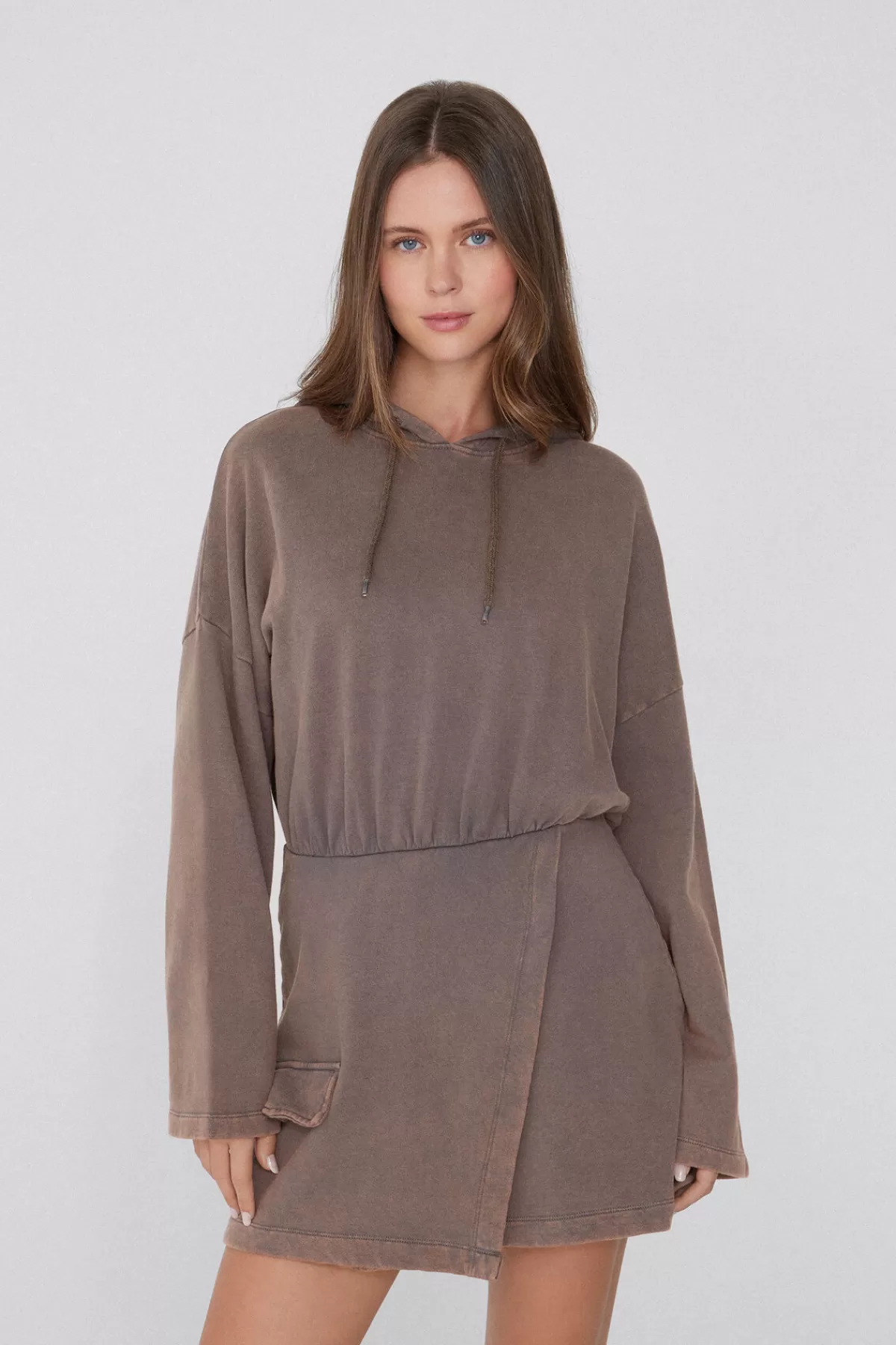 Abito con Cappuccio Tezenis Donna - Felpa Morbida, Stile Casual e Perfetto per il Tempo Libero