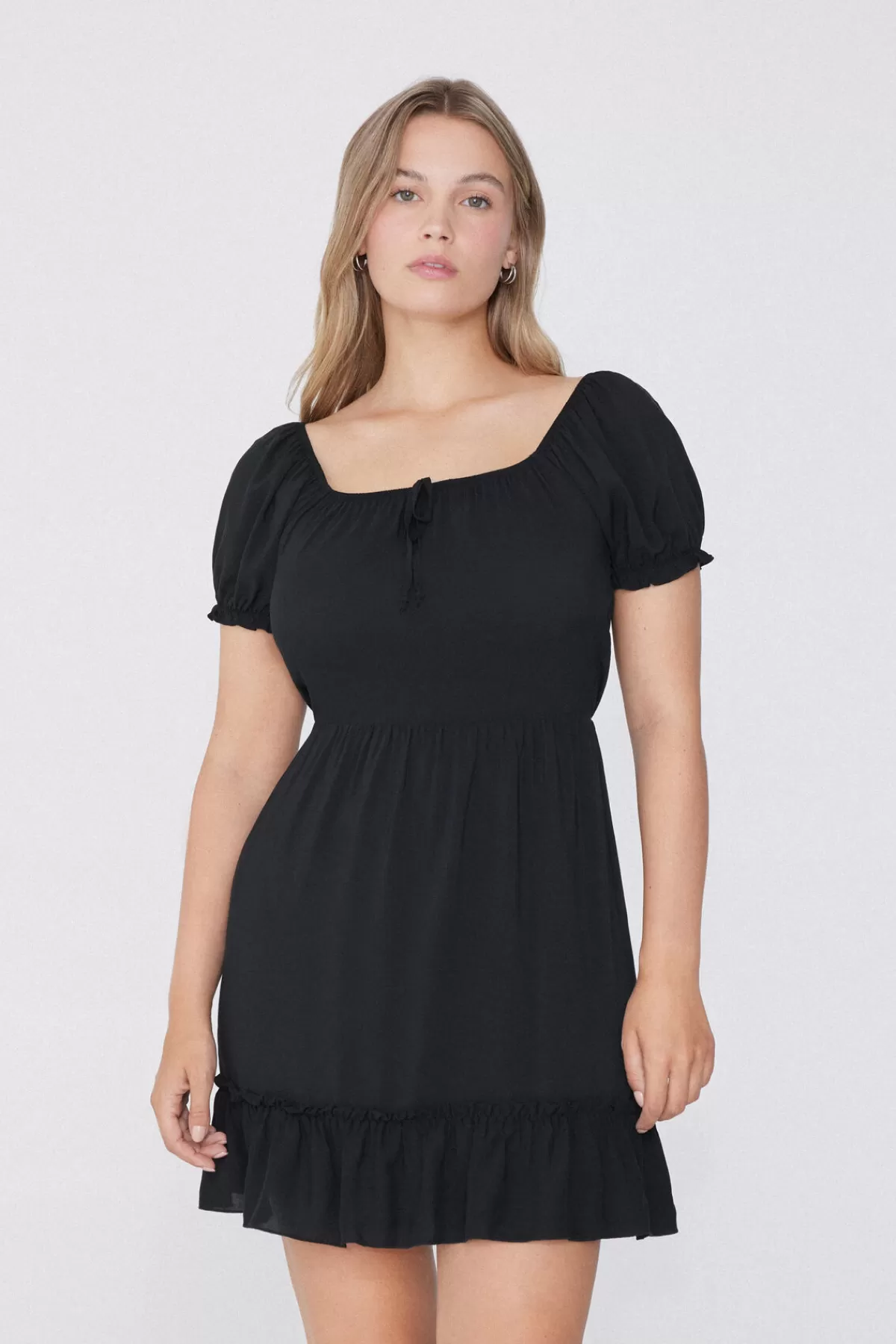 Abito Cortissimo Mezza Manica Tezenis - Elegante in viscosa, comfort estivo