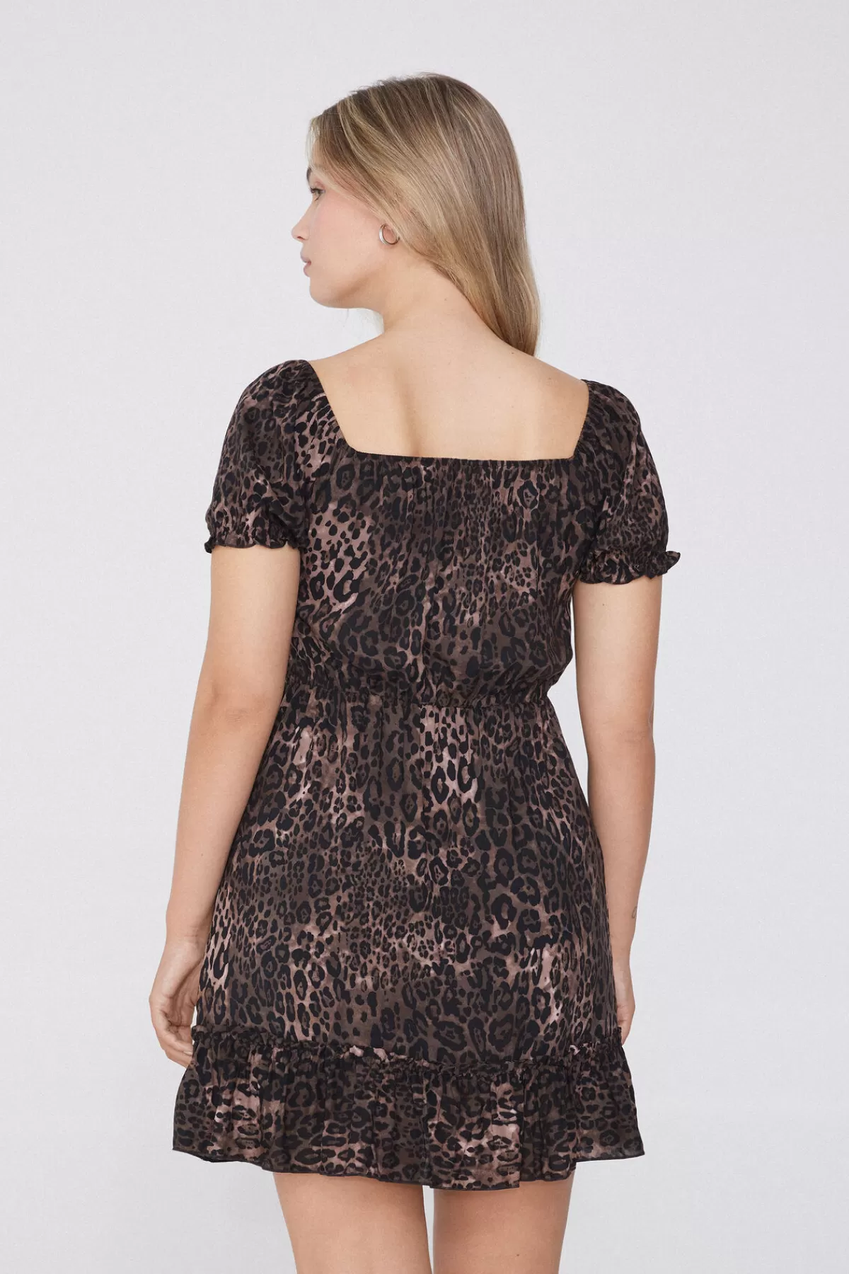 Tezenis Abito Donna in Viscosa Morbida con Maniche Corte, Vestito Estivo Comodo ed Elegante