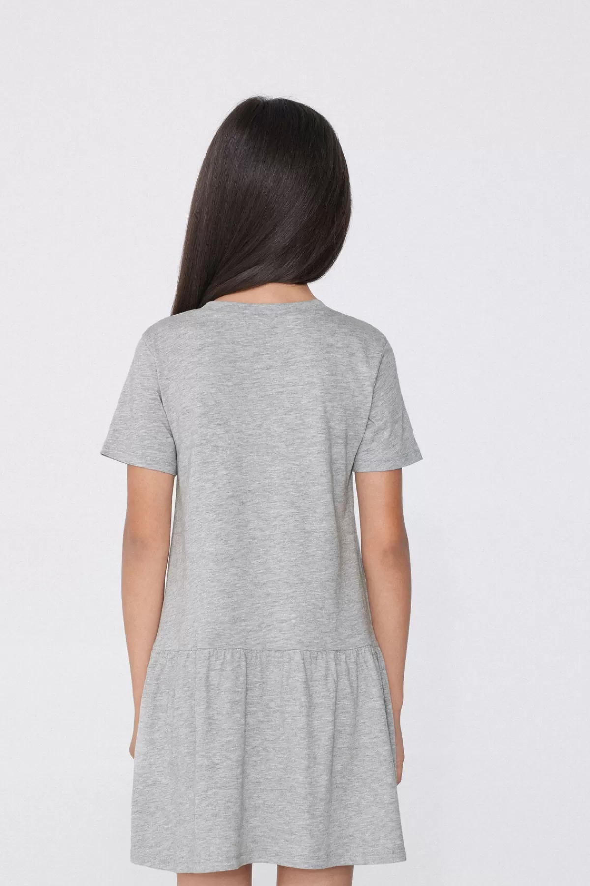Tezenis Abito Casual Manica Corta in Puro Cotone - Dettaglio Balze Elegante per Ogni Occasione